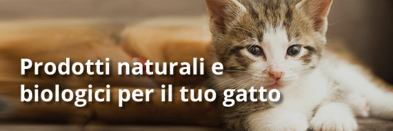 Prodotti naturali e biologici per il gatto