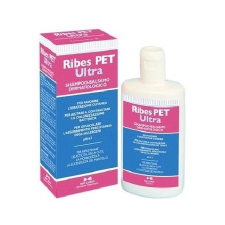 RIBES PET ULTRA Shampoo e Balsamo 200 ml Cane e Gatto