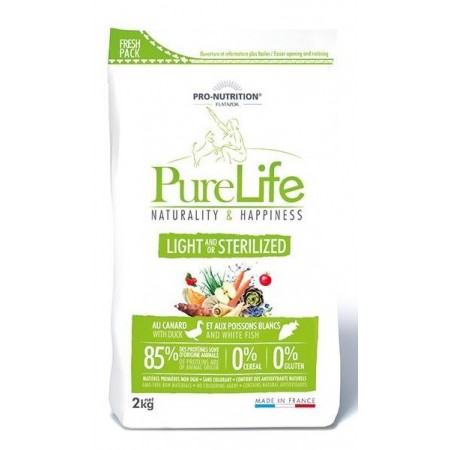 PureLife PRO NUTRITION FLATAZOR Light and/or Sterilizedi Medium Adult 2KG