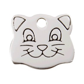 RED DINGO MEDAGLIA PER GATTO IN ACCIAIO INOX 2CF