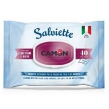 Camon salviettine detergenti cani e gatti alla clorexidina e mirra 40 pezzi