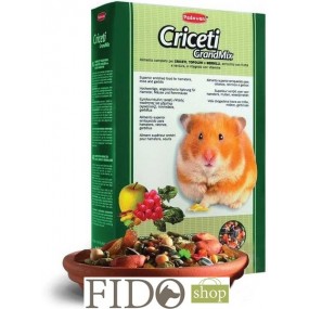 Padovan Criceti Grand Mix Alimento Completo per Criceti, Topolini e Gerbilli 400gr.