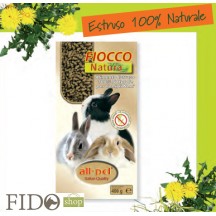 All Pet Fiocco Natura Estruso 100% Naturale per Conigli Nani Adulti 400gr