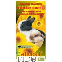 All Pet Fiocco Super Estruso ad Alta Digeribilità Conigli Nani Adulti 400gr