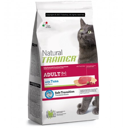 Natural Trainer Adult con Tonno per Gatto Adulto 1,5Kg