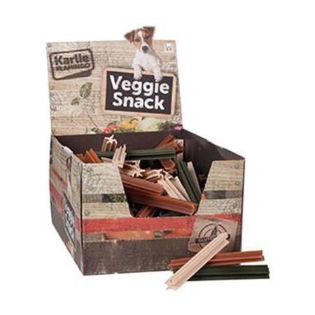 Karlie Flamingo Veggie Snack Barra Vegetale Per Igiene Dentale Gluten Free Gusti Mix 12 cm Confezione da 190 Pezzi