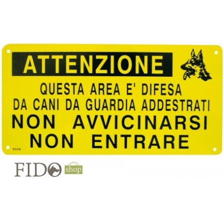 Il cartello attenti al cane è obbligatorio?