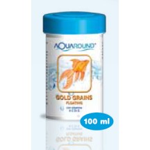 Aquaround Mangime Pesci Rossi Grani Galleggiante 100ml