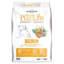 Flatazor PureLife Cat Sterilized Anatra e Sardine Cereal Free 2Kg
