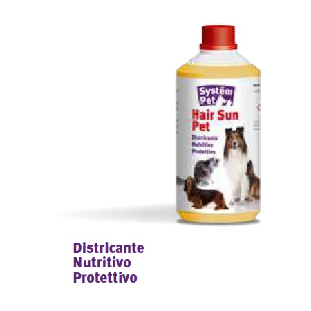 Sistem Pet - Hair Sun Pet Districante, Nutritivo,Protettivo 500ml