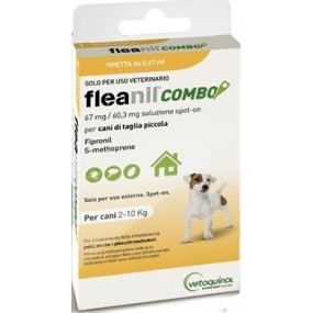 Fleanil Combo Spot On per Cani da 2-10Kg 3 Pipette