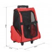 Beeztees Zaino Trolley trasportino per cani e gatti 35x26x42cm