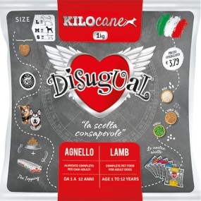 Disugual KiloCane Monoproteico Agnello Small 1Kg