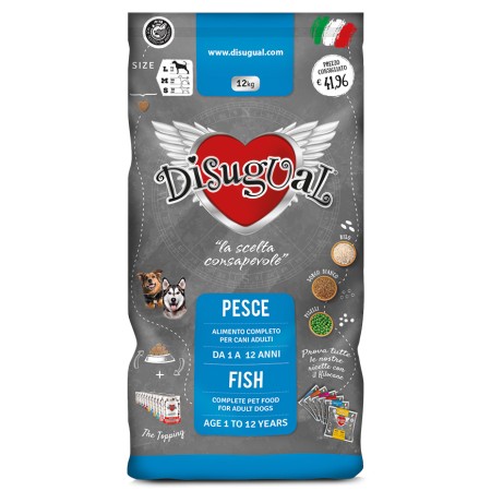 Disugual Monoproteico Pesce Medium 12Kg