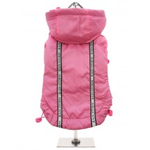 URBAN PUP IMPERMEABILE ANTIPIOGGIA ANTI VENTO CON CAPPUCCIO STACCABILE - Pink Rainstorm Rain Coat