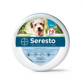 Bayer Seresto Collare Antiparassitario per Cane inferiore a 8Kg