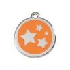 RED DINGO MEDAGLIA ACCIAIO INOX STARS 1ST