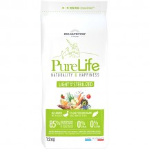 PureLife FLATAZOR Cereal Free e Gluten Free Light and/or Sterilized Medium Adult 12KG
