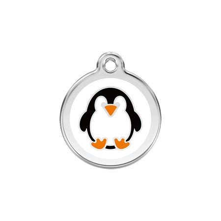 RED DINGO MEDAGLIA ACCIAIO INOX PENGUIN