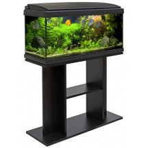 MTB ACQUARIO MONDO 80 IMPIANTO LUCI 1X24 W T5 COMPLETO DI SUPPORTO 93Litri