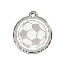 RED DINGO MEDAGLIA ACCIAIO INOX SOCCER BALL 1SB