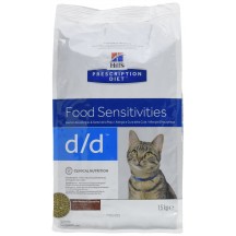 Hill's Prescription Diet D/D 1,5Kg Feline Cervo e Piselli