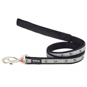 RED DINGO FLAMINGO DOG LEAD GREY GUINZAGLIO S