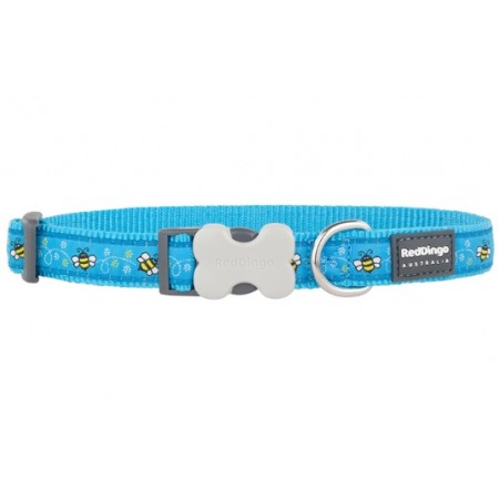 RED DINGO BUMBLE BEE COLLAR DOG ADJUSTABLE S