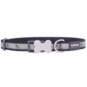 RED DINGO BUMBLE BEE COLLAR DOG ADJUSTABLE S