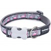 RED DINGO FLAMINGO COLLAR DOG ADJUSTABLE SIZE S