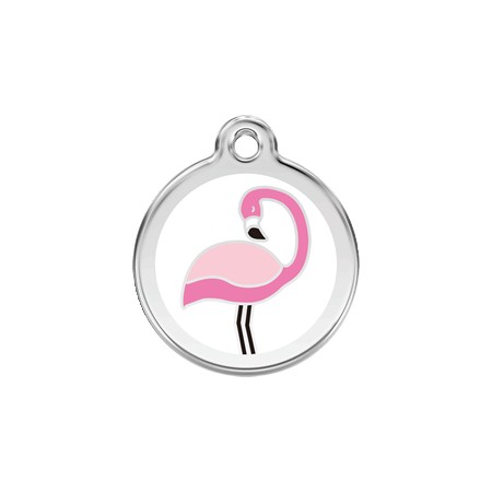 RED DINGO MEDAGLIA ACCIAIO INOX FLAMINGO