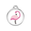 RED DINGO MEDAGLIA ACCIAIO INOX FLAMINGO