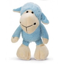 Beeztees Gioco Pecora in Peluche con Suono, Colore Azzurro