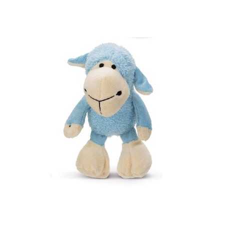 Beeztees Gioco Pecora in Peluche con Suono, Colore Azzurro