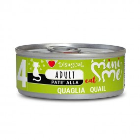 DISUGUAL MINI ME PATE' QUAGLIA UMIDO GATTO 85 GR