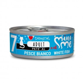 DISUGUAL MINI ME PATE' PESCE BIANCO UMIDO GATTO 85 GR