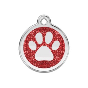 RED DINGO MEDAGLIA ACCIAIO INOX XPP GLITTER