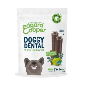 Edgard & Cooper Doggy Dental Apple & Eucalyptus Small 0-10Kg 105gr Busta da 7 pezzi ( one a day )