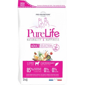 PureLife FLATAZOR Cereal Free e Gluten Free Adult Selection Agnello 2KG