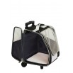 Urban Pup Zaino Trolley Grigio Nero 40x32x42cm Per Cani Fino a 12Kg