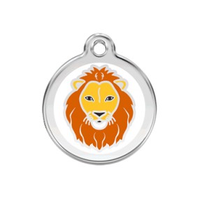 RED DINGO MEDAGLIA ACCIAIO INOX LION