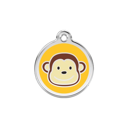 RED DINGO MEDAGLIA ACCIAIO INOX MONKEY