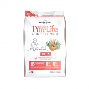 Flatazor Pure Life Cat Kitten Chaton Cereal Free 2Kg