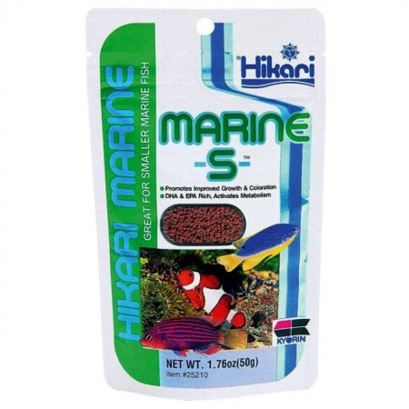 Hikari Marine S Mini Granuli Great For Smaller Marine Fish 50gr