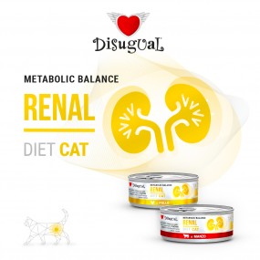 Disugual Diet Cat Renal Metabolic Balance al Manzo 85gr