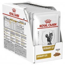 Royal Canin Gatto Urinary S/O Box Contenente 12 buste da 85Gr (totale peso 1,020Kg)