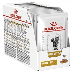 Royal Canin Gatto Urinary S/O Box Contenente 12 buste da 85Gr (totale peso 1,020Kg)