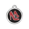 RED DINGO MEDAGLIA ACCIAIO INOX XRS SCARPE GLITTER