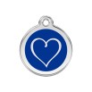 RED DINGO MEDAGLIA ACCIAIO INOX 1TH CUORE TATOO