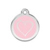 RED DINGO MEDAGLIA ACCIAIO INOX 1TH CUORE TATOO